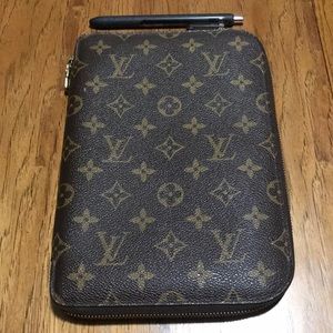 Louis Vuitton Monogram Canvas Calendar/Address BK